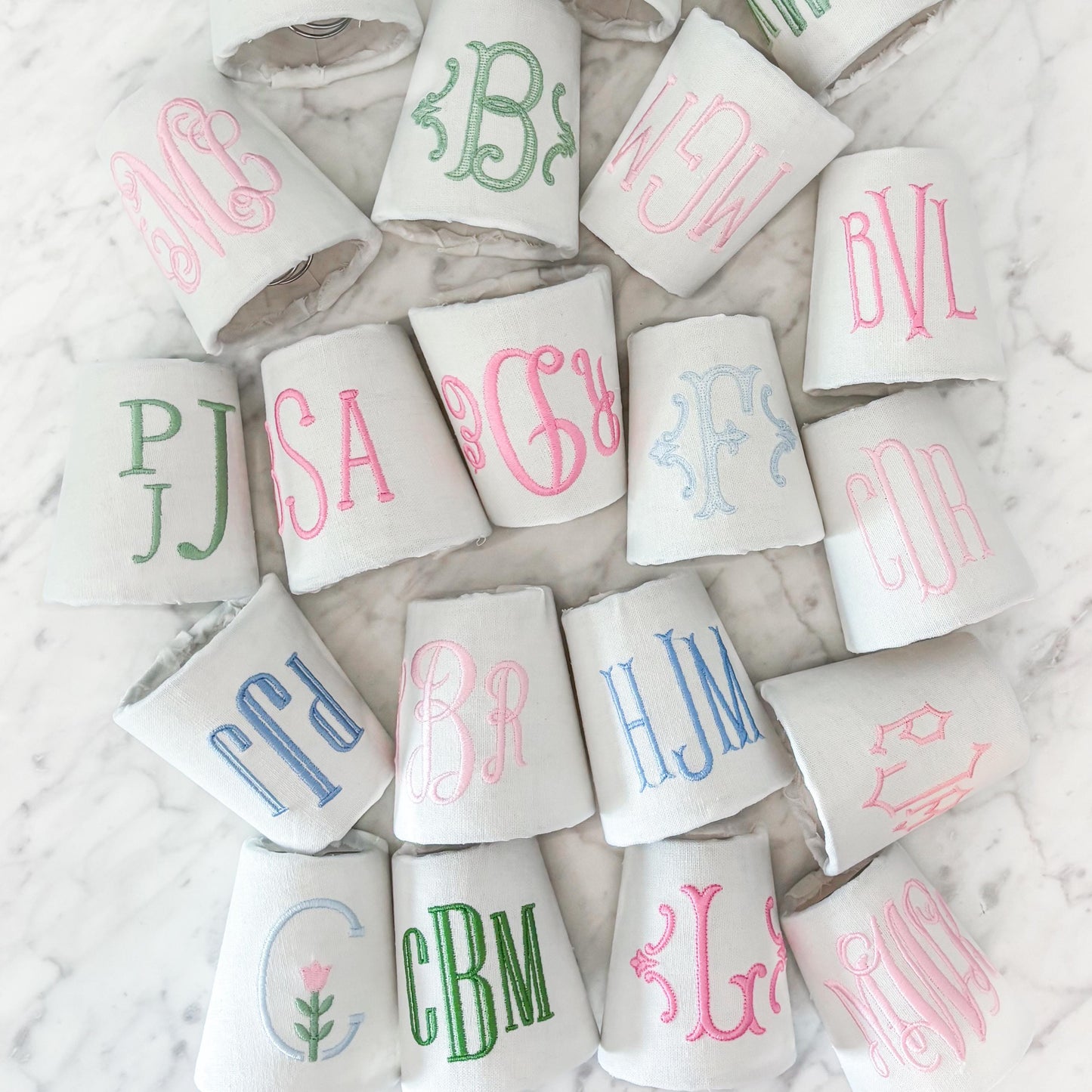 Custom Embroidered Monogram Nightlight