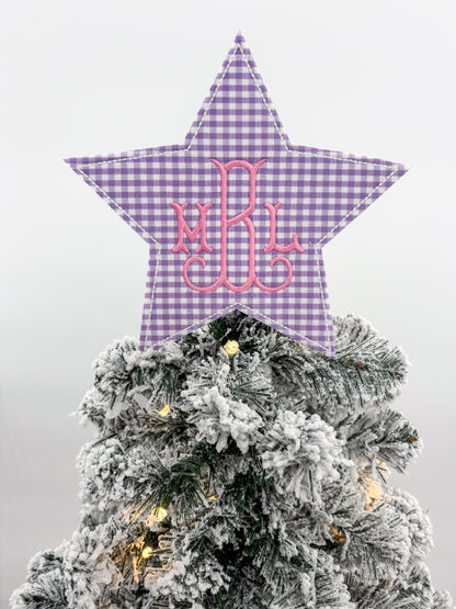 Star Christmas Tree Topper (Custom)