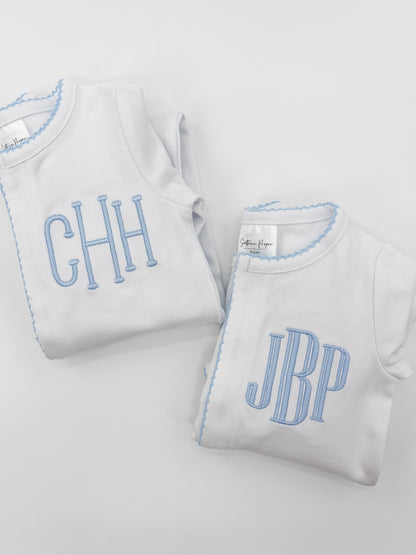 Custom Newborn Boy Coming Home Outfit Bundle