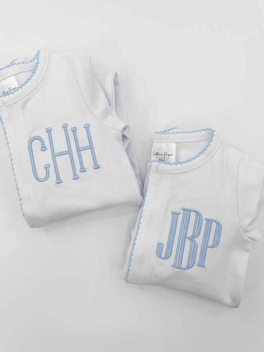 Custom Newborn Boy Coming Home Outfit Bundle