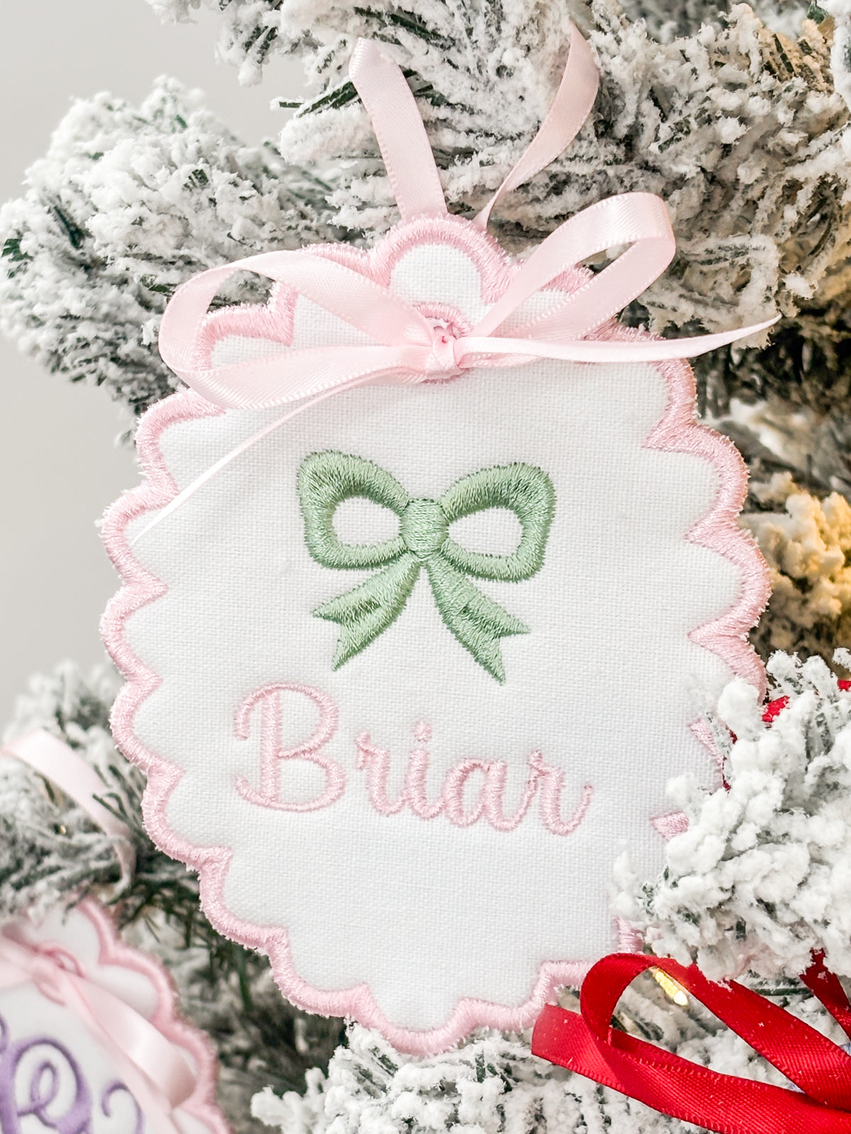 Girl Christmas Ornament