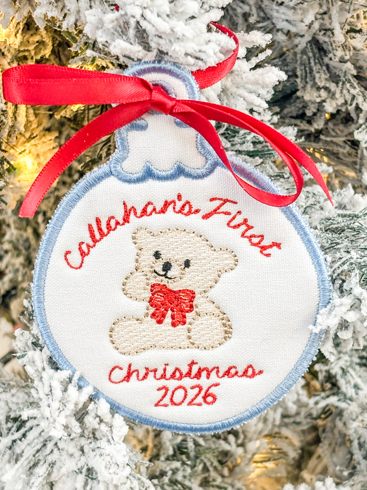 Boy Christmas Ornament