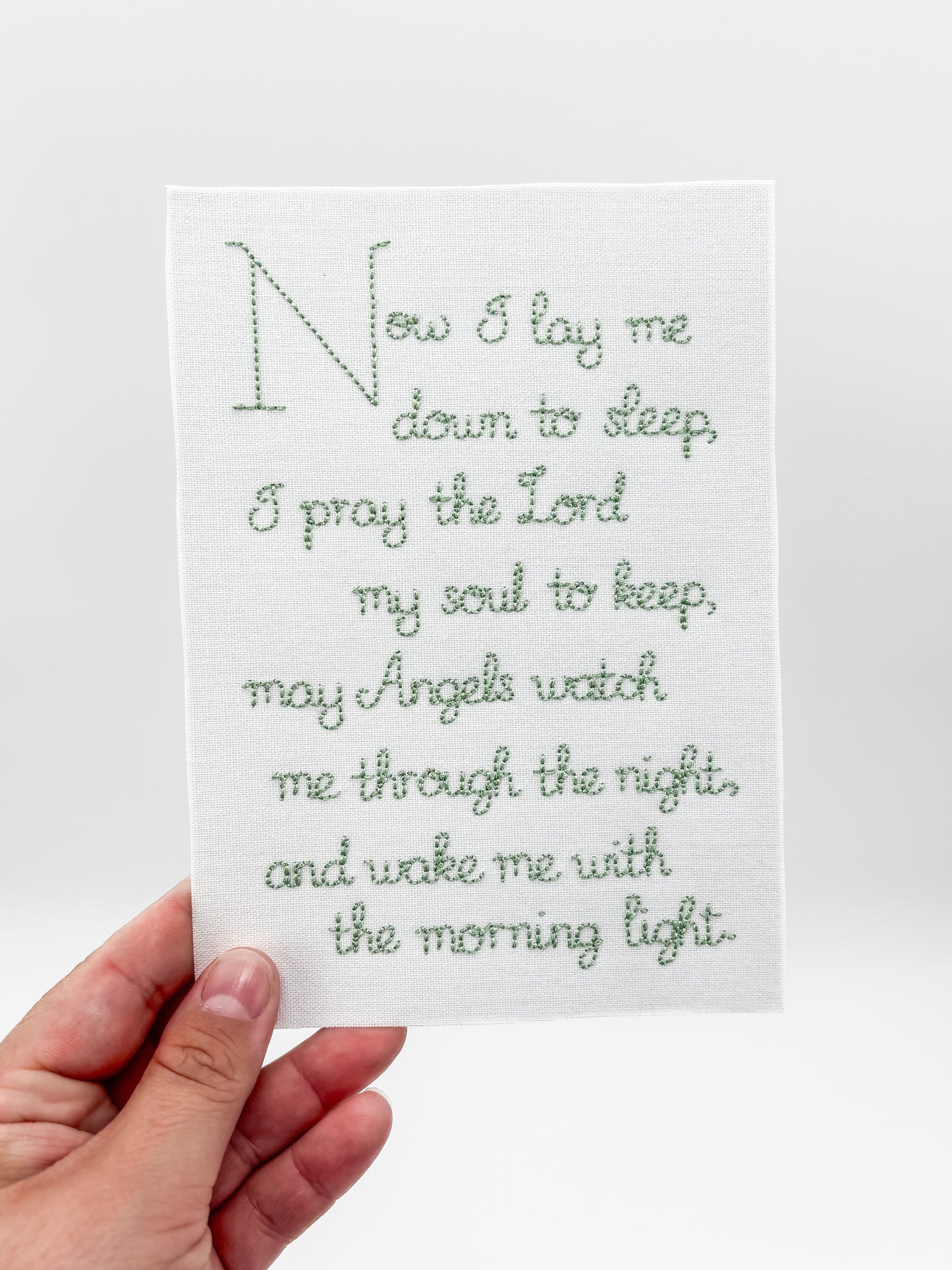 Baby Boy “Now I Lay Me Down to Sleep” Prayer Wall Art