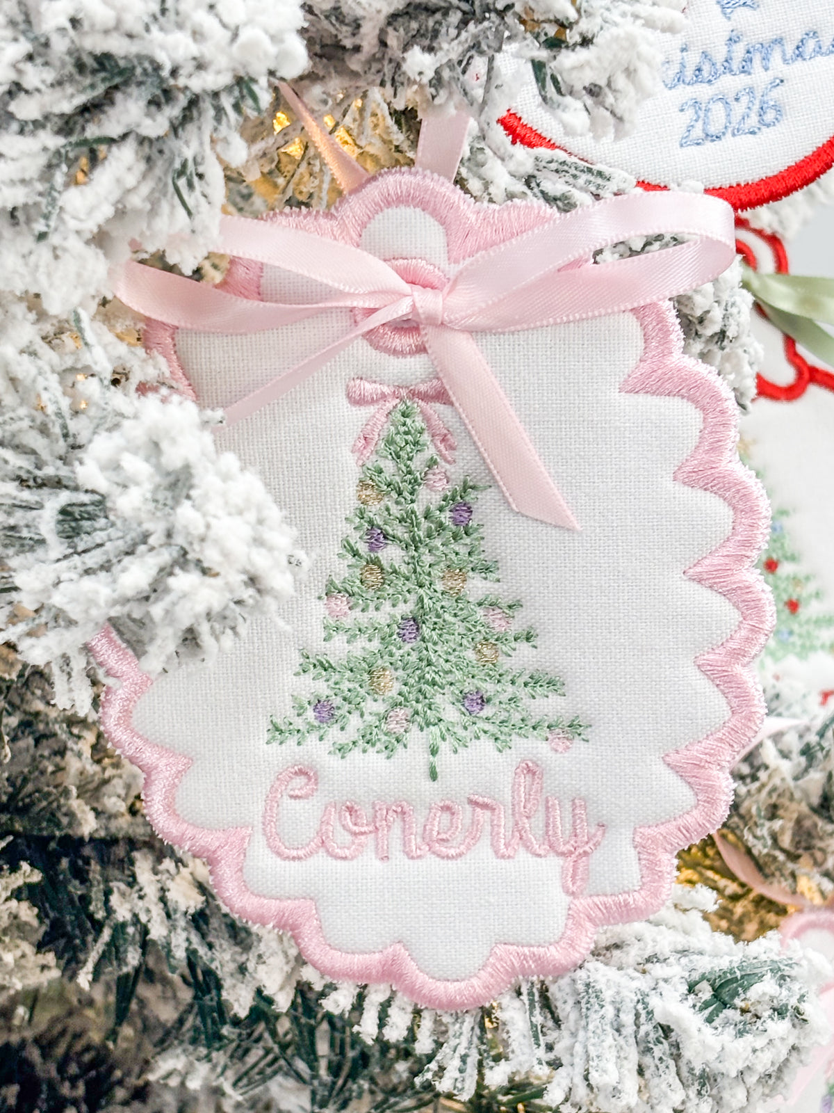 Girl Christmas Ornament