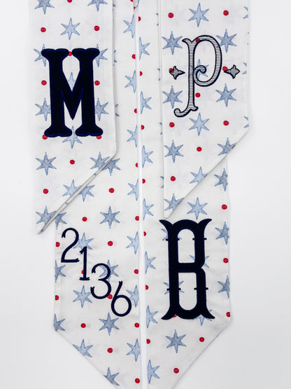 Patriotic Wreath Sash