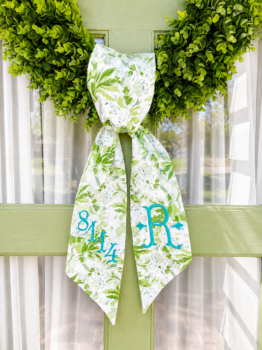 Floral Wreath Sash